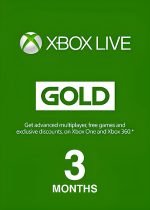 Xbox Live GOLD Subscription Card 3 Months Xbox Live GLOBAL