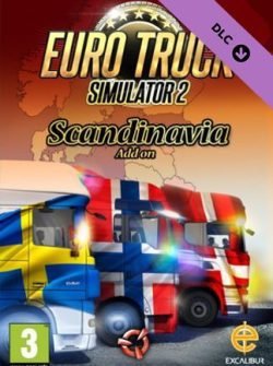 Euro Truck Simulator 2 - Scandinavia Steam Key GLOBAL