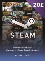 Steam Gift Card 20 GBP - Steam Key - United Kingdom