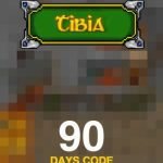 Tibia PACC Premium Time 90 Days Cipsoft Code GLOBAL