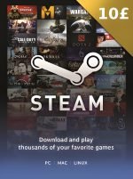 Steam Gift Card 10 GBP - Steam Key - United Kingdom
