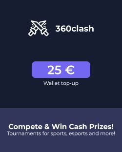 360Clash Gift Card / Wallet top-up 50 EUR - Global