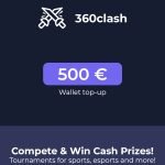 360Clash Gift Card / Wallet top-up 1000 EUR - Global