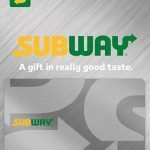 Subway Gift Card 500 INR - Subway Key - INDIA